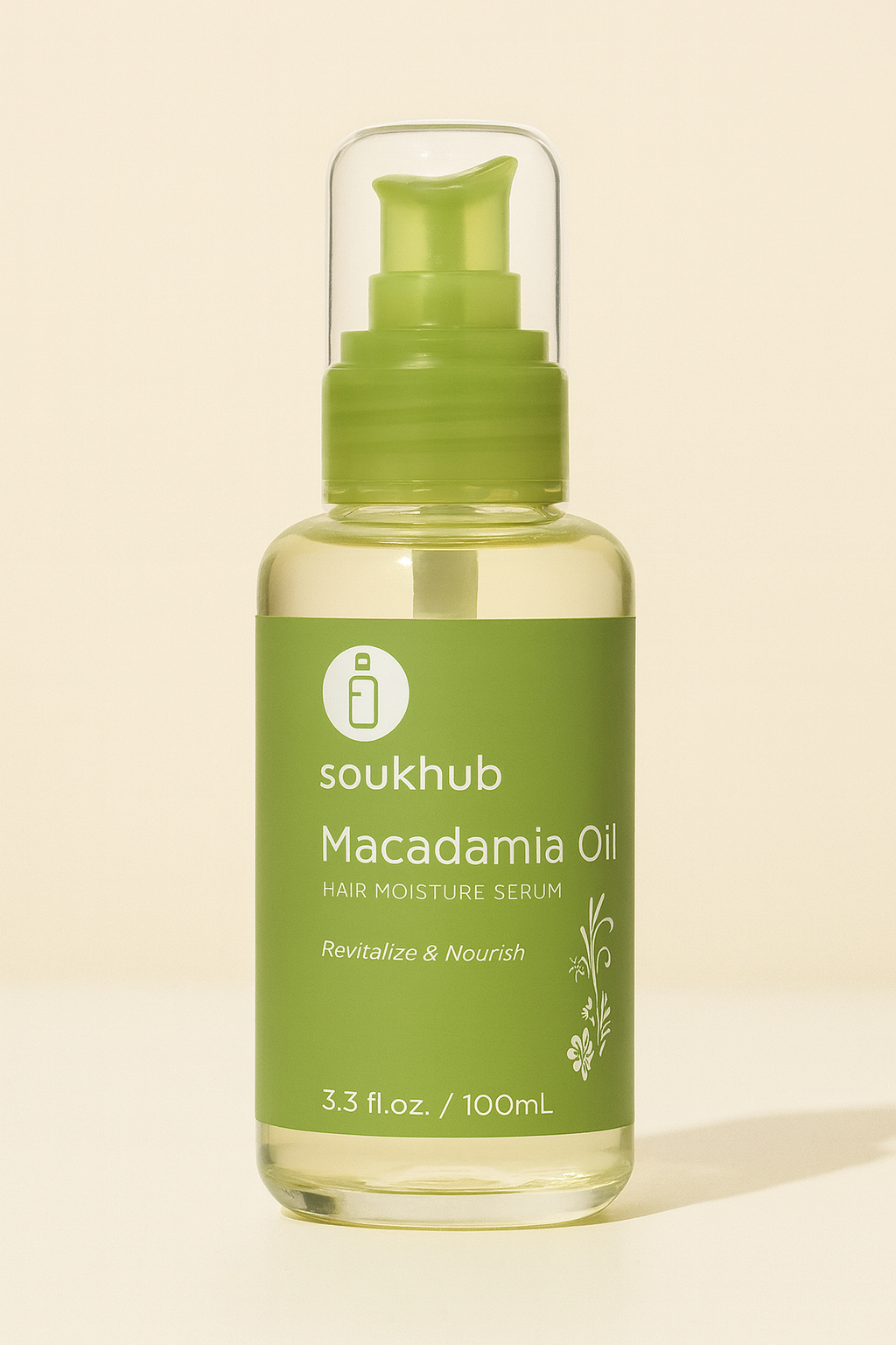 Luseta Macadamia Hair Serum 3.38oz – Moisture & Shine for Normal & Dry Hair
