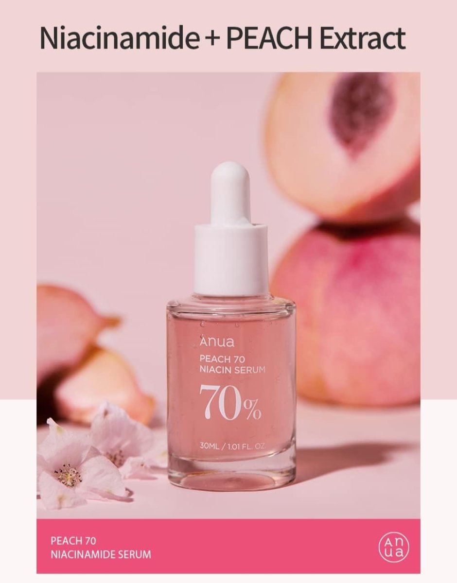 Anua Wonder Peach 70% Niacinamide Serum, Dark Spot Correcting Serum for Face Hydrating