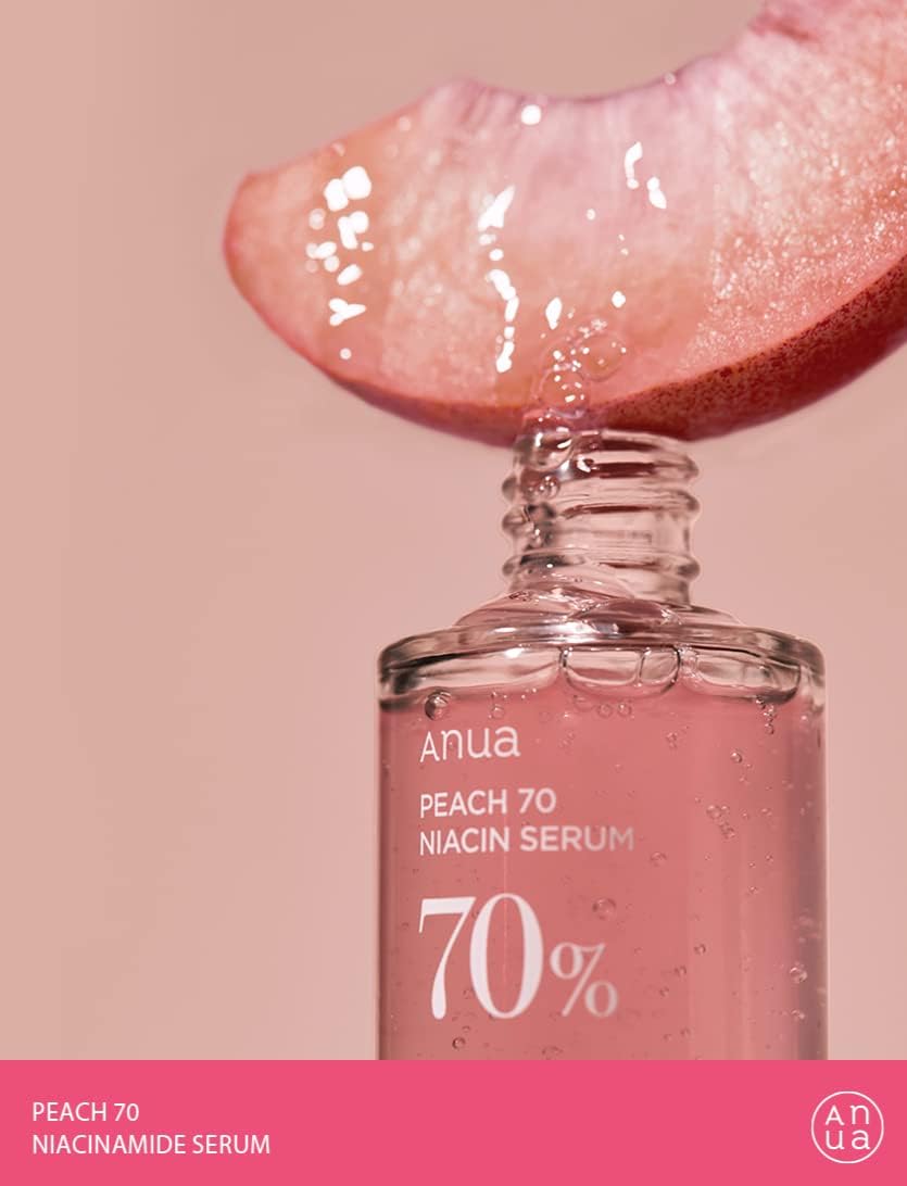 Anua Wonder Peach 70% Niacinamide Serum, Dark Spot Correcting Serum for Face Hydrating